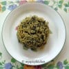 spinach rice, palak rice,