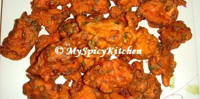 Chicken Fritters, chicken pakoda, chicken pakora