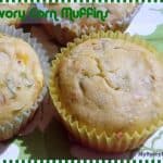 Savory corn muffin