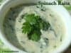 SpinachRaita