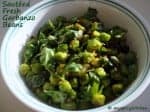 Sauteed Fresh Garbanzo Beans