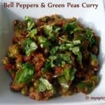 Bell Peppers Green Peas Curry