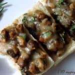 Mushroom bruschetta