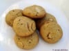 Whole wheat eggless almond cookies