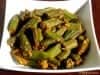 stuffed okra, masala bhendi