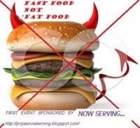 Fast Food Not Fat Food fast food not fat food