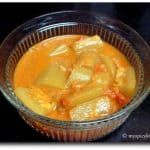 Bottle Gourd Tomato Gravy, sorakaya shorva, sorakaya tamato shorva