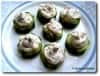 Cream Cheese Stuffed Cucumber
