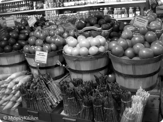 B&W Wednesday: Fresh Vegetables