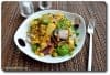 Mango Mania, Blogging Marathon, Mango Corn Salad with curried dressing