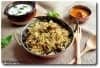 Goat Kheema Biryani, Mutton Kheema Biryani, Blogging Marathon, Dum Biryani