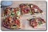 Home Bakers, Pepperoni Mushrooms Jalapeno Pizza with Coriander Chutney