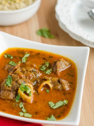 Mutton Shorva, Mutton Curry, Goat Curry, Indian Curry, Telangana Food, Telangana Cuisine, Telugu Food,