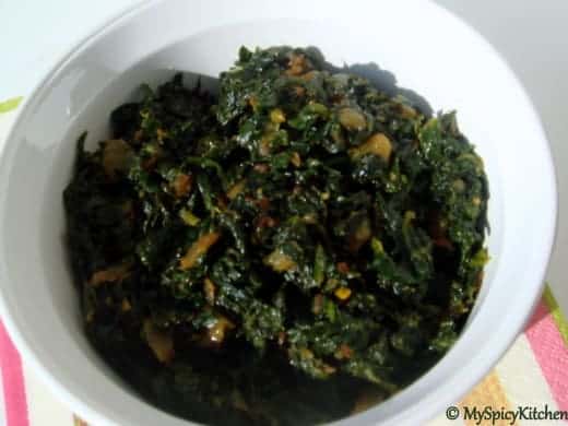 Spinach Fry