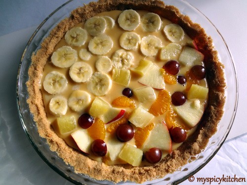 Banoffee Pie, Banana toffee pie, sweet punch, fruit toffee pie, fruitoffee pie