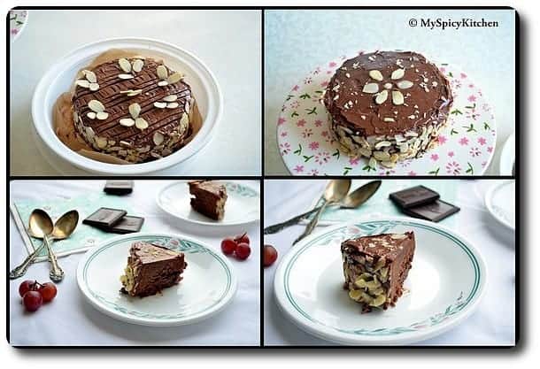 Julia Child, Chocolate Almond Cake, Reine de Saba avec Glaçage au Chocolat, Baking Partners