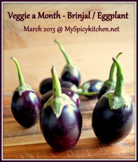 VFAM, VFAM-Eggplant, Brinjal, Eggplant, Veggie a Month