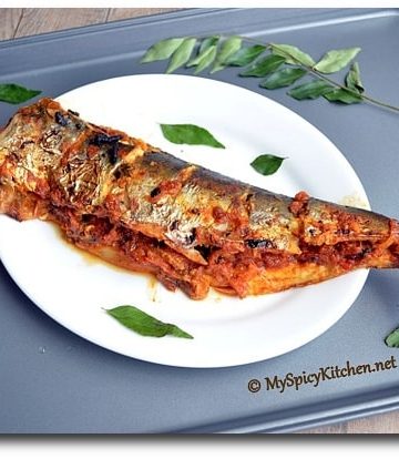 Anjum's New Indian Grilled Stuffed Fish, Grilled Spanish Mackerel,