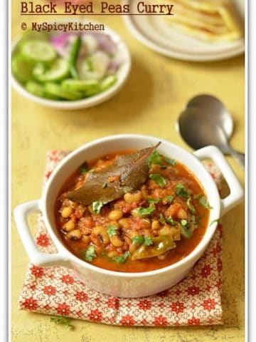 Blackeyed peas curry,