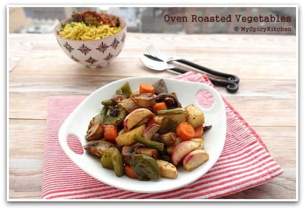 Oven Roasted Vegetables, Bake-a-thon,