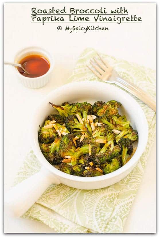Roasted Broccoli, Roasted Vegetable, Oven Roasted Broccoli, Bakeathon, Side Dish, 