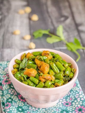 Green Beans, Green Beans Curry, Green Beans Soya Chunks Curry, Green beans Meal Maker Curry, Green Beans Fry, Green Beans Soya Fry, Blogging Marathon, Indian Dry Curry,