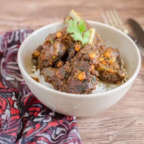 Chana Dal Goat Curry, Bengal Gram Goat Curry, Chana Dal Gosht Curry, Chana Gosht, Mutton Chana Dal Fry, Mutton Shenaga Pappu Fry, LEftovers REcipe, Recipe with Leftovers, Bloggging Marathon, Telugu Food, Telangana Food, Andhra Food, Mutton Fry, Mutton Curry, Flavors of India