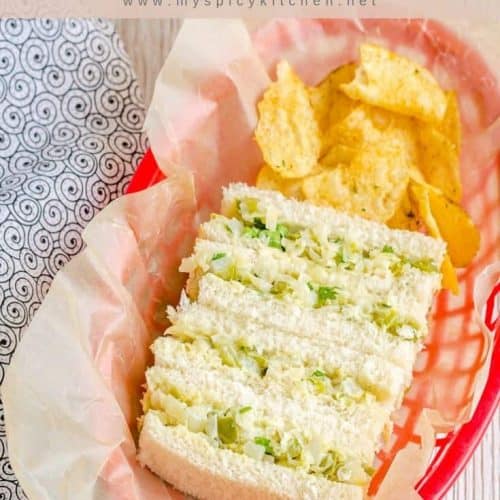 Cabbage bell pepper sandwiches